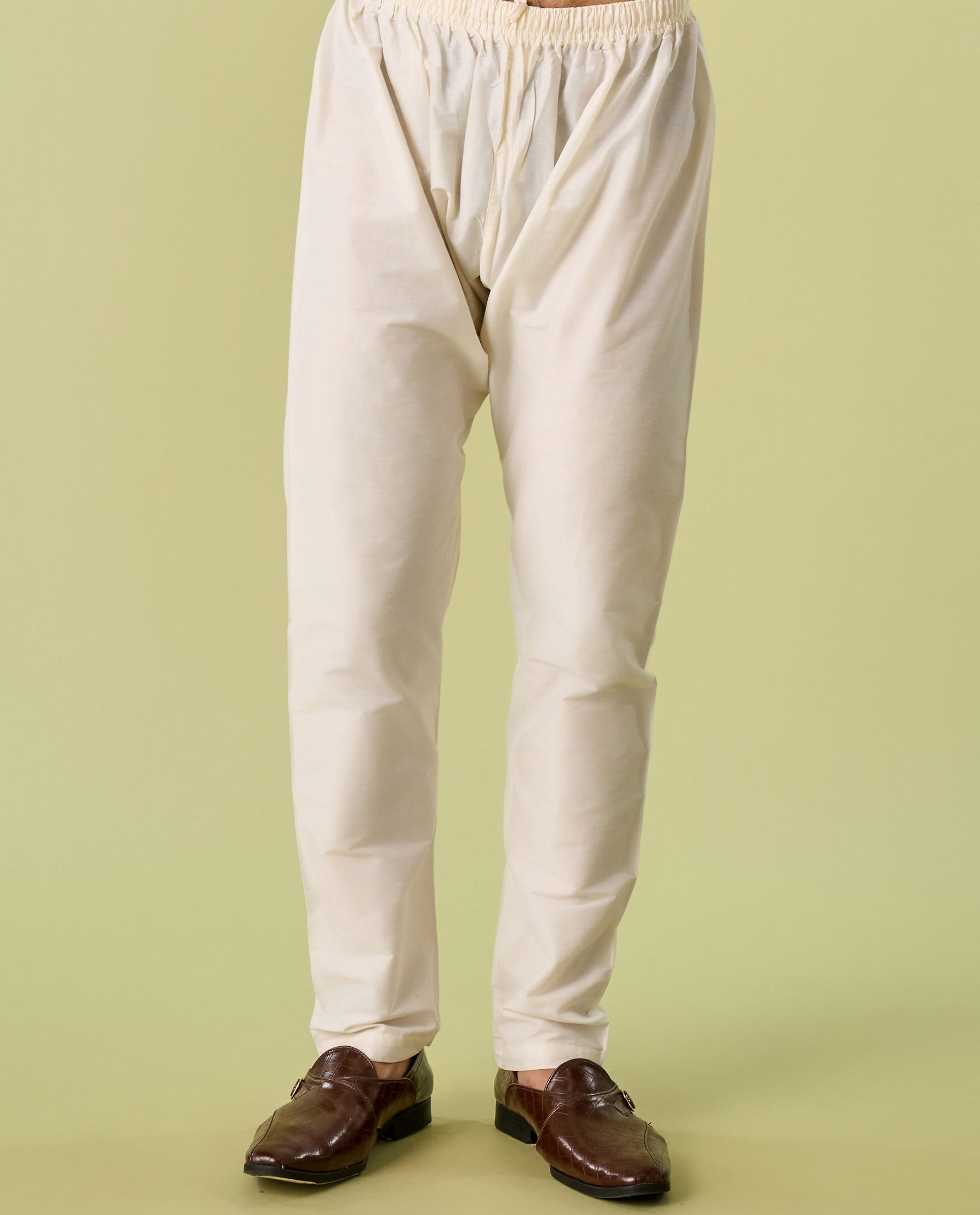 Diwas Men Mustard Majesty Kurta Pajama