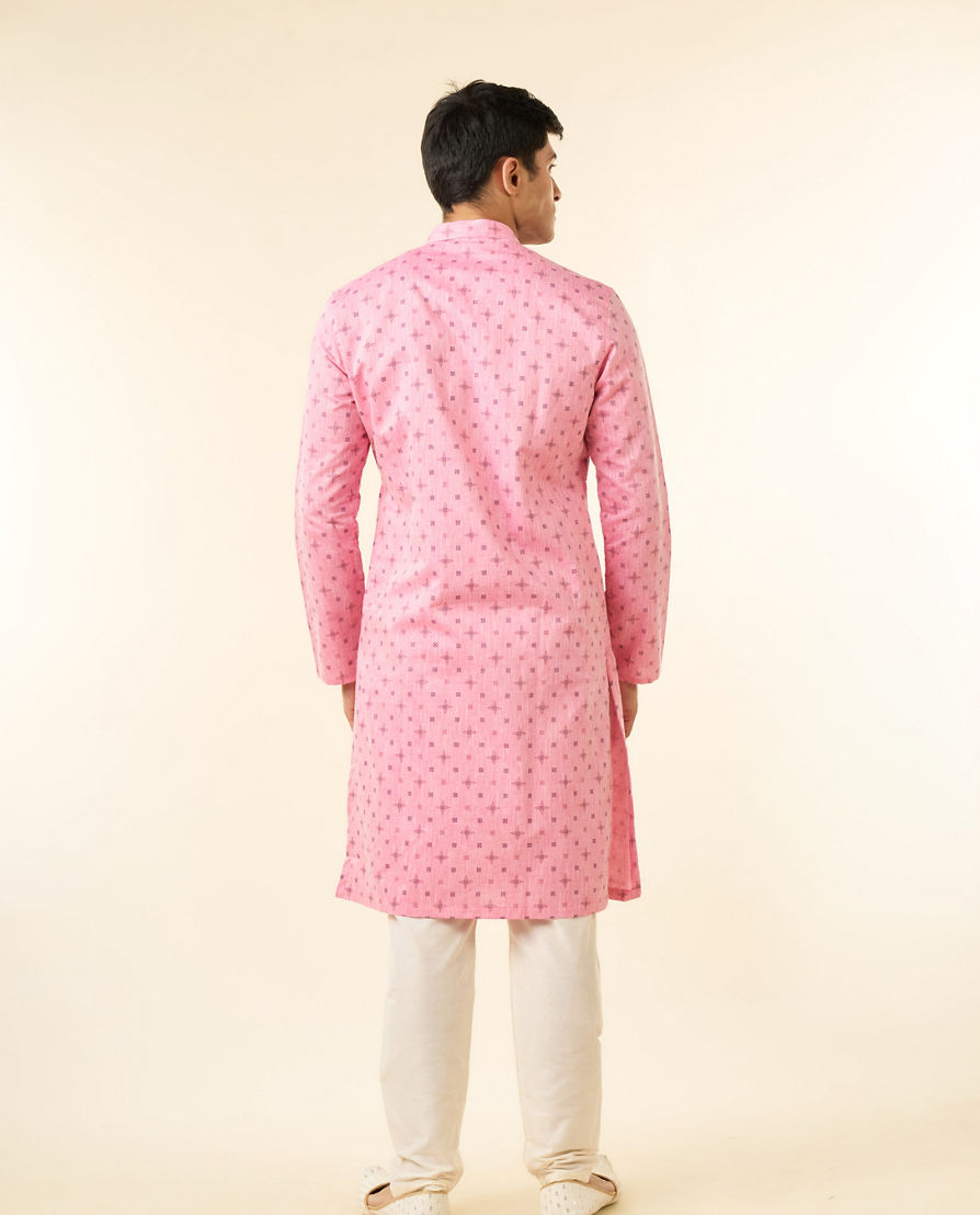 Diwas Men Splendid Pink Kurta Pajama