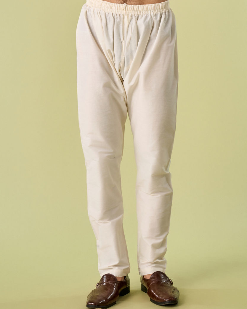 Diwas Men Mustard Splendor Kurta Pajama