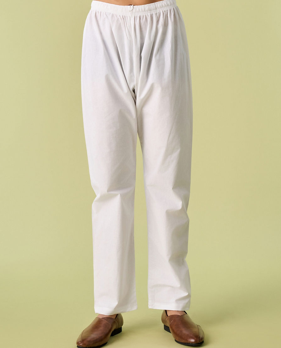 Diwas Men Aqua Green Ensemble Kurta Pajama