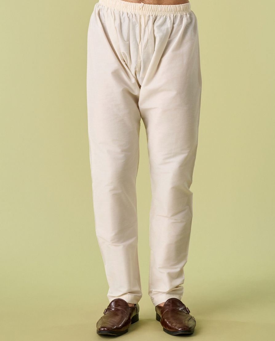 Diwas Men Mustard Elegance Kurta Pajama