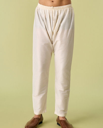 Diwas Men Peach Posh Elegance Kurta Pajama