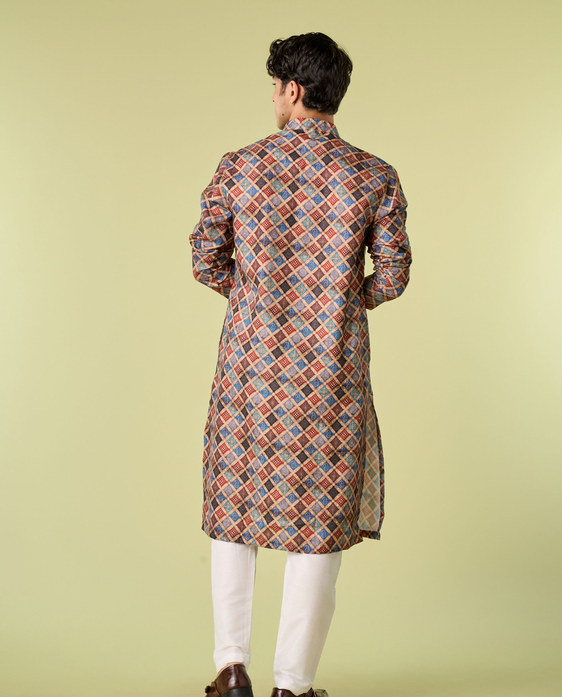 Diwas Men Fawn Delight Kurta Pajama