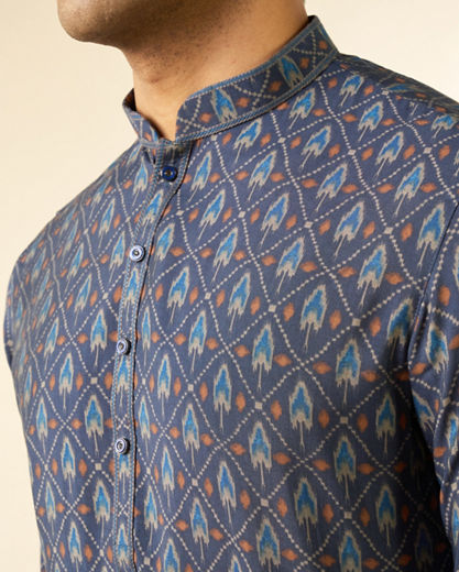 Diwas Men Opulent Blue Kurta Pajama