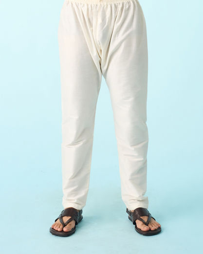 Diwas Men Gleaming Tan Kurta Pajama Set