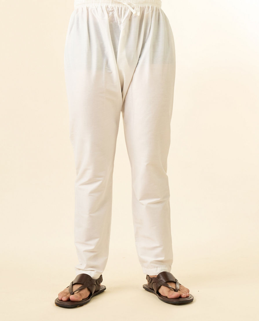 Diwas Men Light Blue Georgette Kurta Pajama