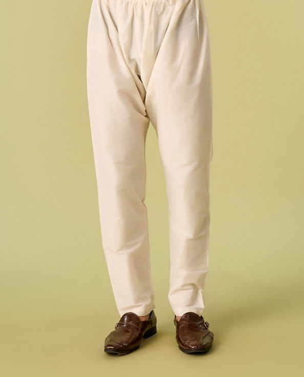 Diwas Men Regal Wine Cotton Kurta Pajama