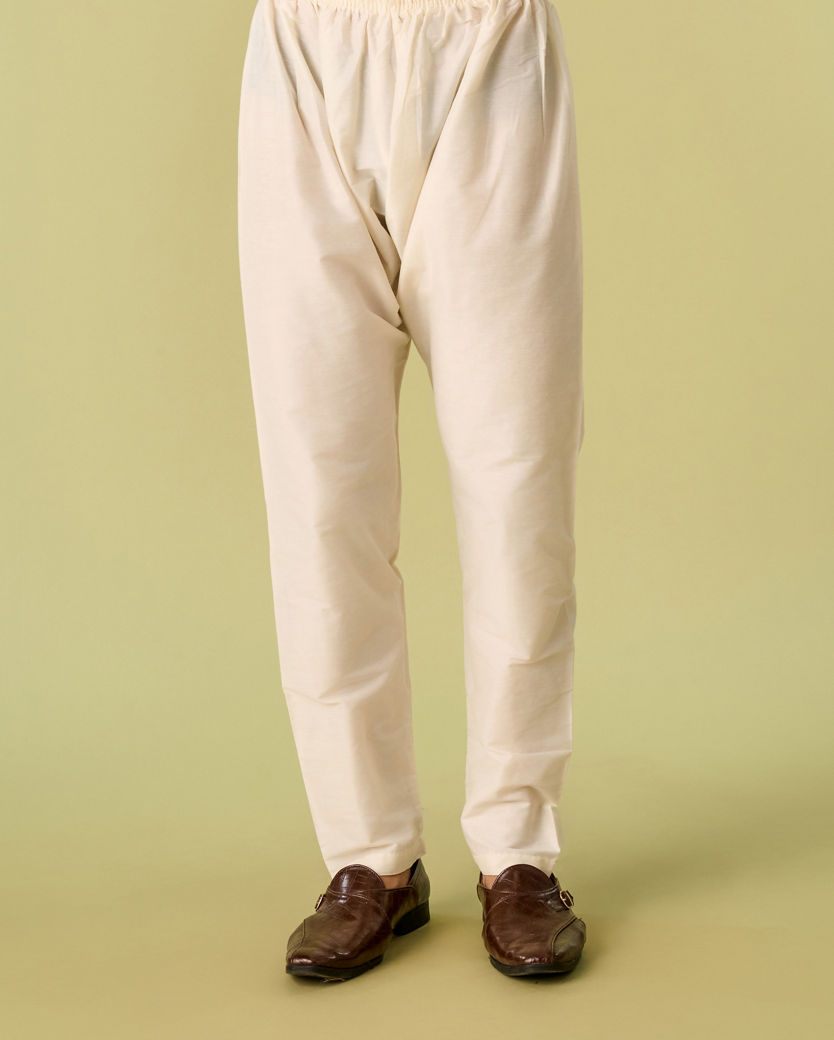 Diwas Men Regal Wine Cotton Kurta Pajama