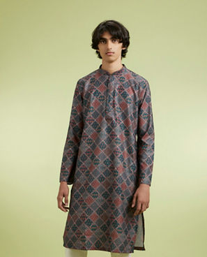 Diwas Men Emerald Enchantment Kurta Pajama