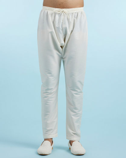 Diwas Men Elegant Cream Kurta Pajama