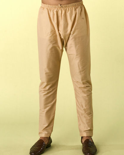 Diwas Men Sunburst Mustard Festive Kurta Pajama