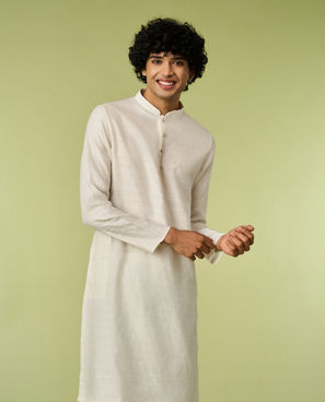 Diwas Men Cream Radiance Kurta Pajama