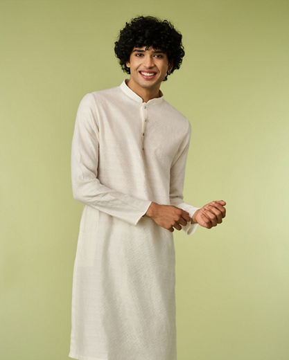 Diwas Men Cream Radiance Kurta Pajama
