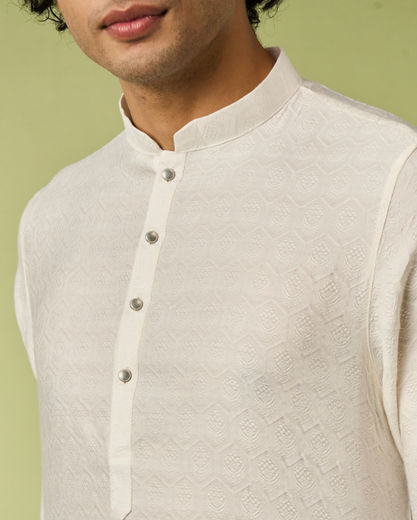 Diwas Men Cream Radiance Kurta Pajama