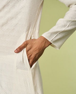 Diwas Men Cream Radiance Kurta Pajama