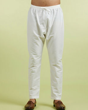 Diwas Men Light Mid Green Delight Kurta Pajama