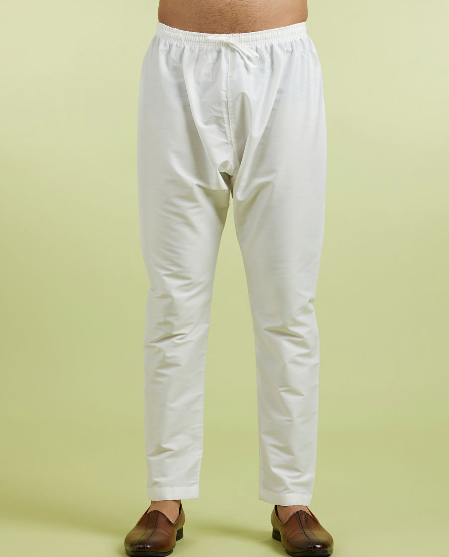 Diwas Men Light Mid Green Delight Kurta Pajama