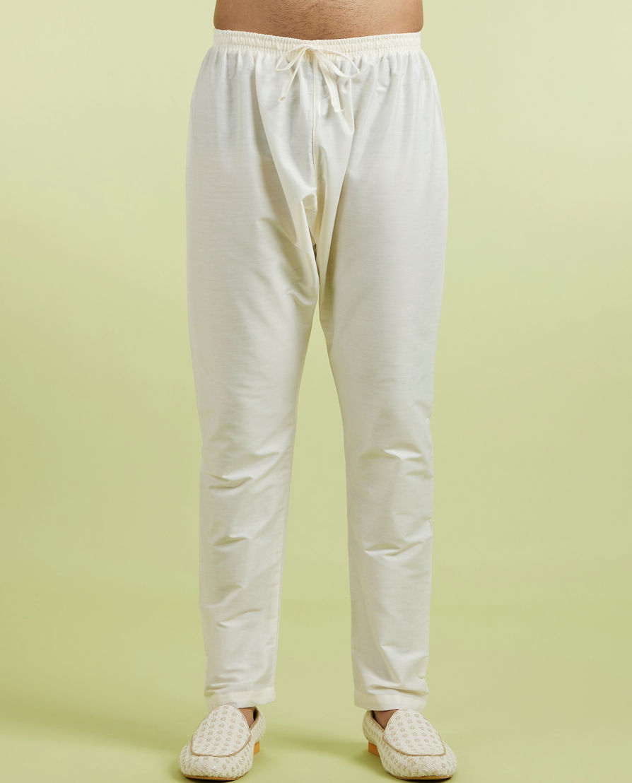 Diwas Men Teal Green Festive Elegance Kurta Pajama