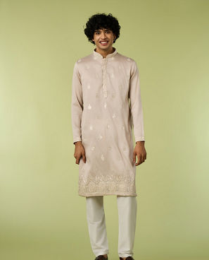 Diwas Men Lilac Elegance Kurta Pajama