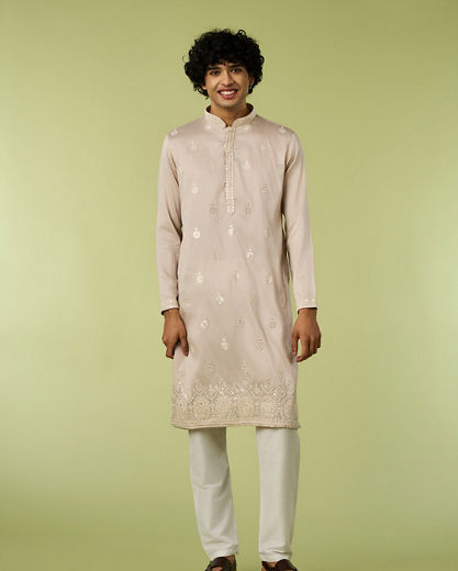 Diwas Men Lilac Elegance Kurta Pajama