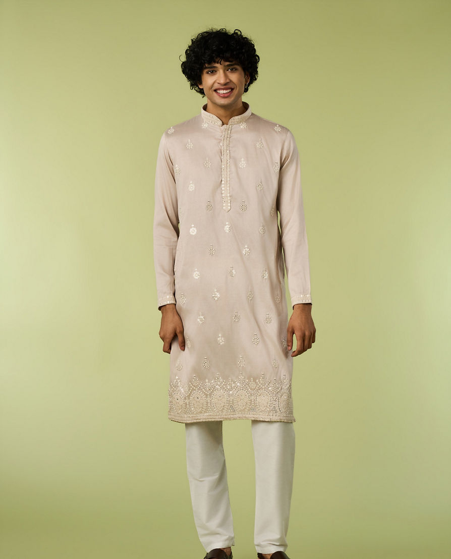 Diwas Men Lilac Elegance Kurta Pajama