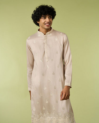 Diwas Men Lilac Elegance Kurta Pajama