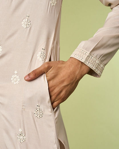Diwas Men Lilac Elegance Kurta Pajama