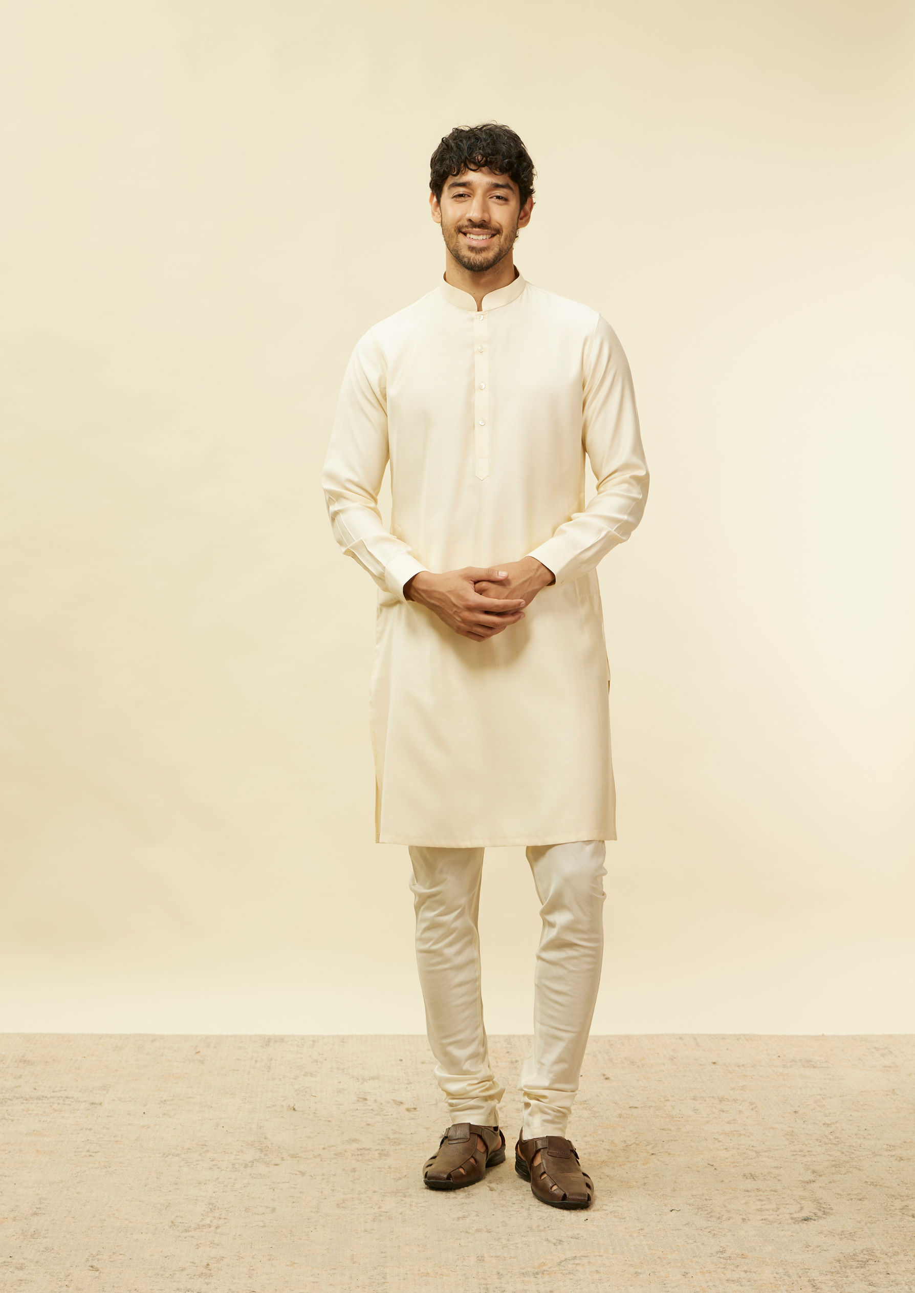 Twamev Men Opulent Satin Showstopper Jacket Set