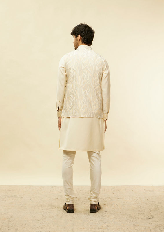 Twamev Men Opulent Satin Showstopper Jacket Set