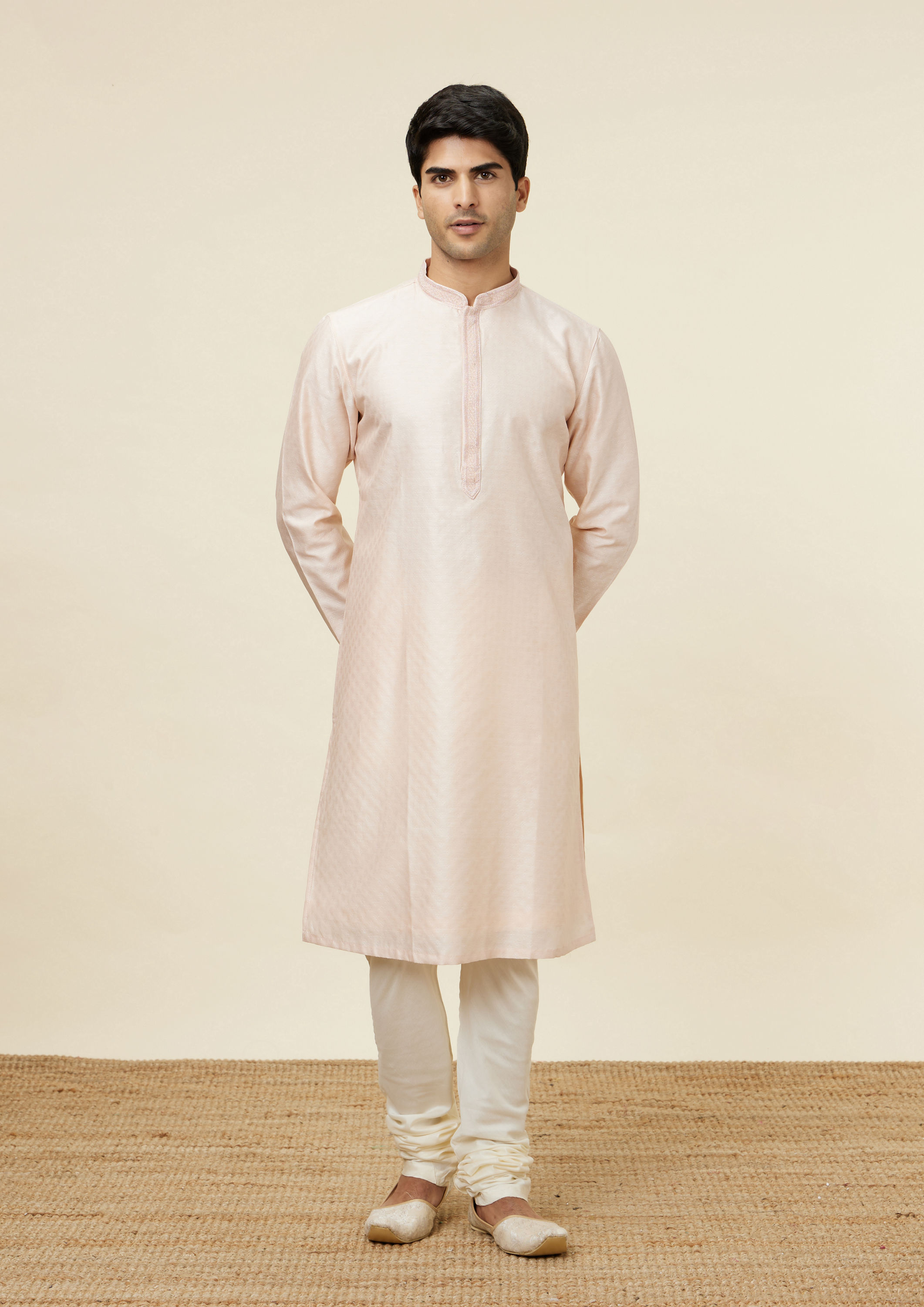 Twamev Men Pastel Grace Kurta Set