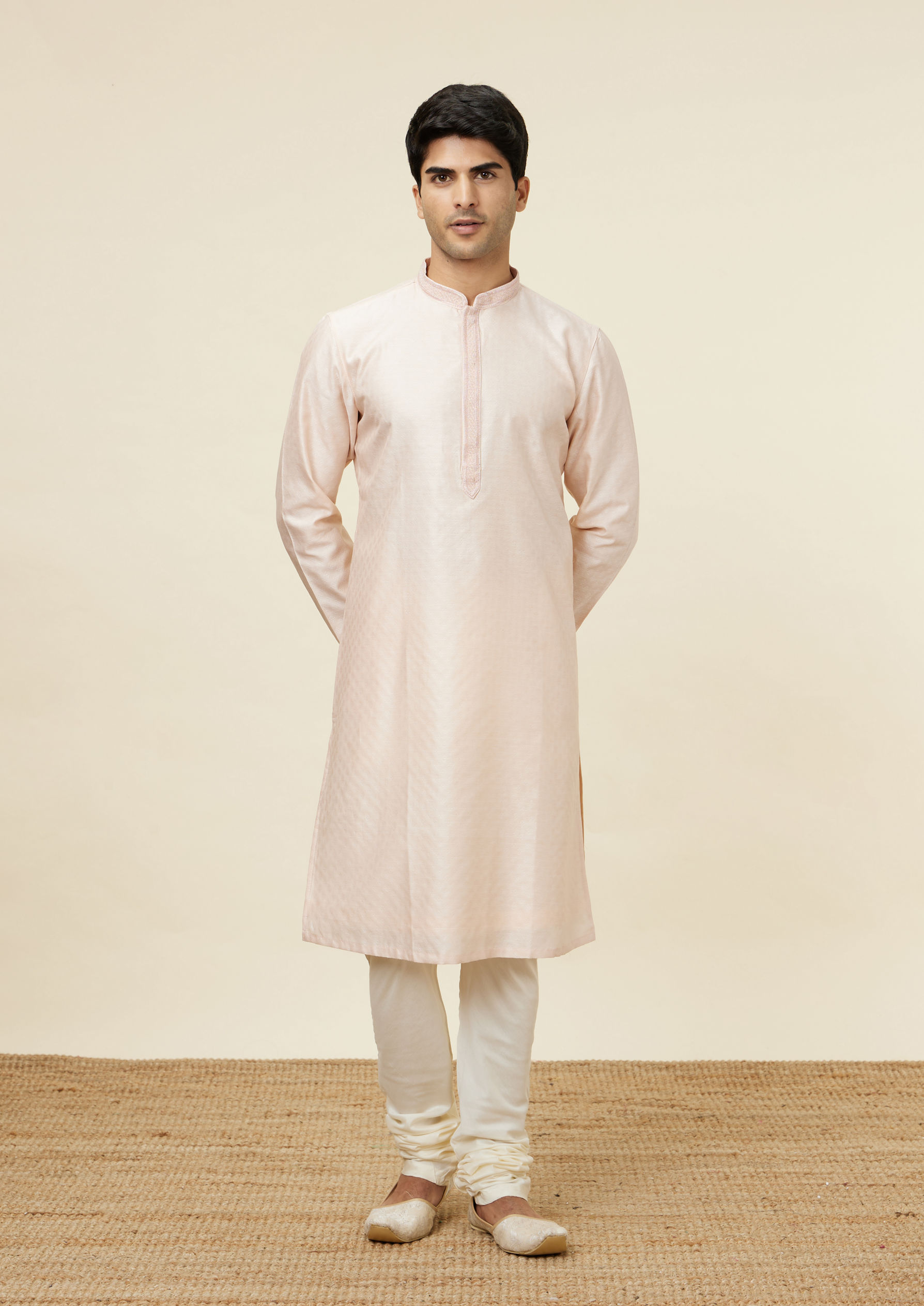 Twamev Men Pastel Grace Kurta Set