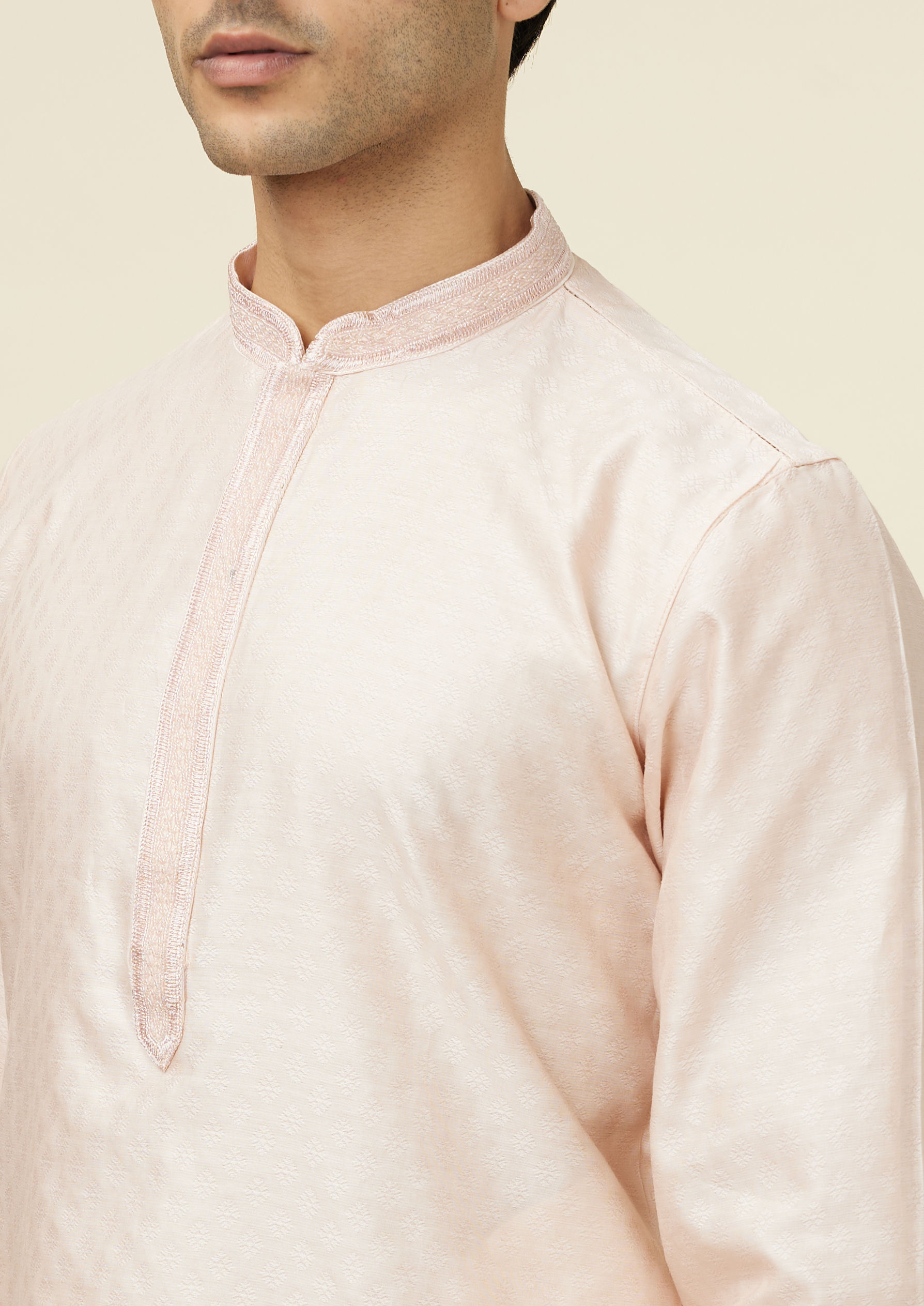 Twamev Men Pastel Grace Kurta Set