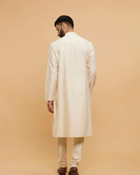 Twamev Men Regal Beige Kurta Pajama