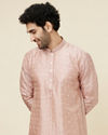 Melon Pink Daydream Kurta Set