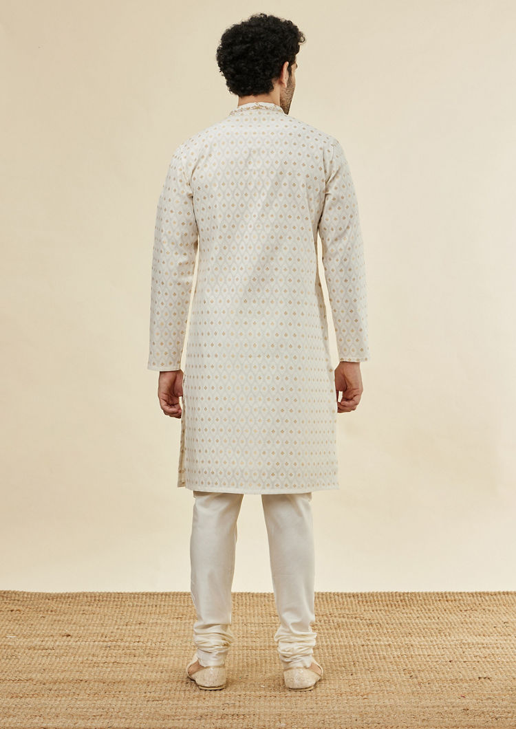 Twamev Men Chic With Cream Kurta Set