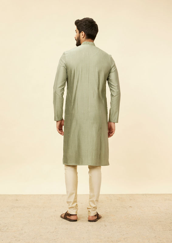 Twamev Men Emerald Elegance Kurta Pajama