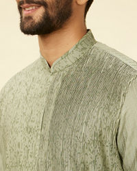 Twamev Men Emerald Elegance Kurta Pajama