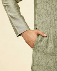 Twamev Men Emerald Elegance Kurta Pajama