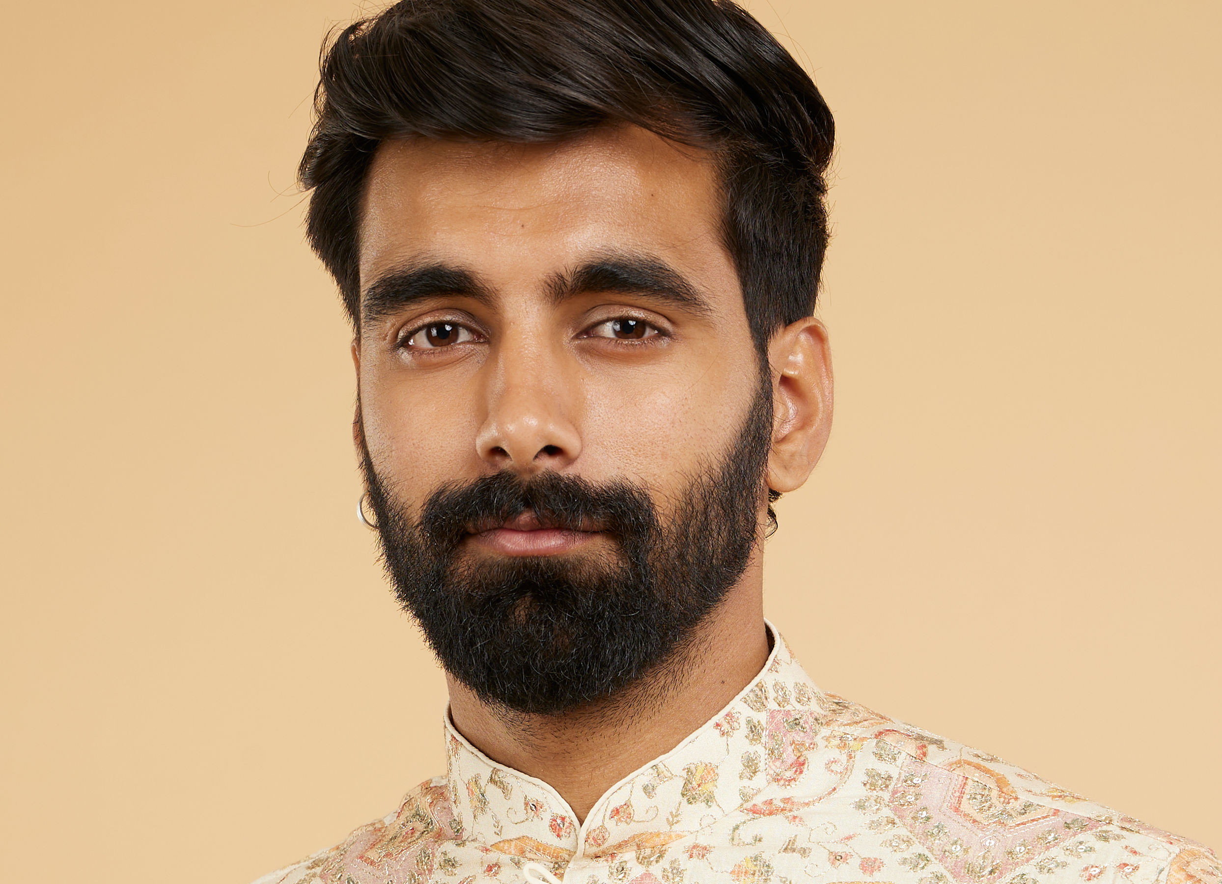 Twamev Men Regal Beige Kurta Pajama