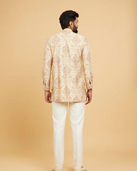 Twamev Men Regal Beige Kurta Pajama