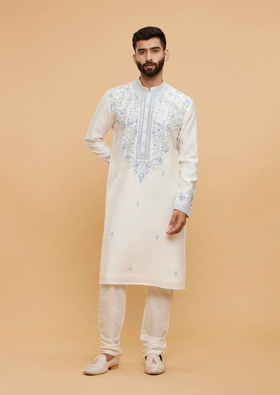 Twamev Men Elegant Dual tone Kurta Pajama