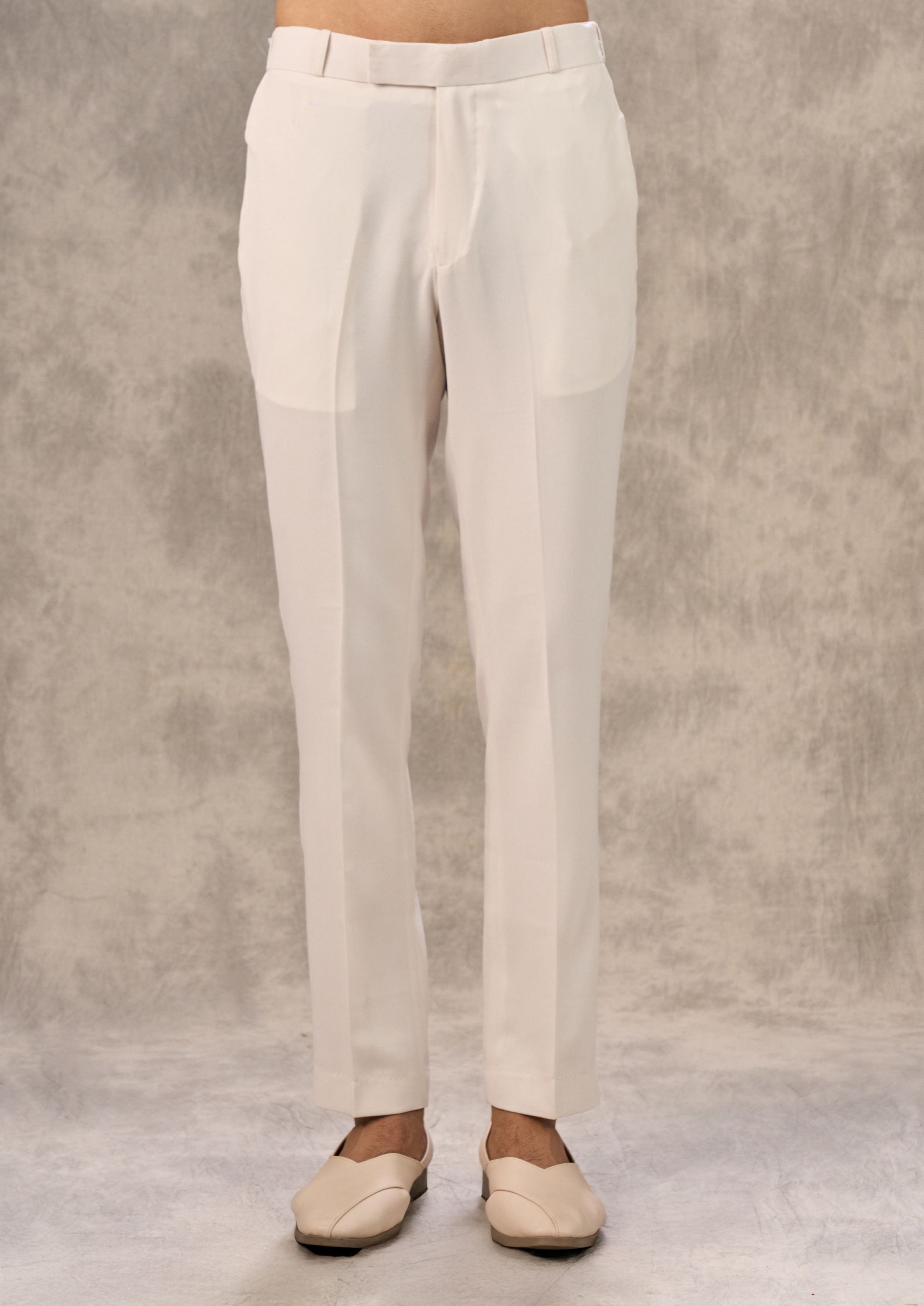 Twamev Men Cream Hue Elegance Kurta Pant