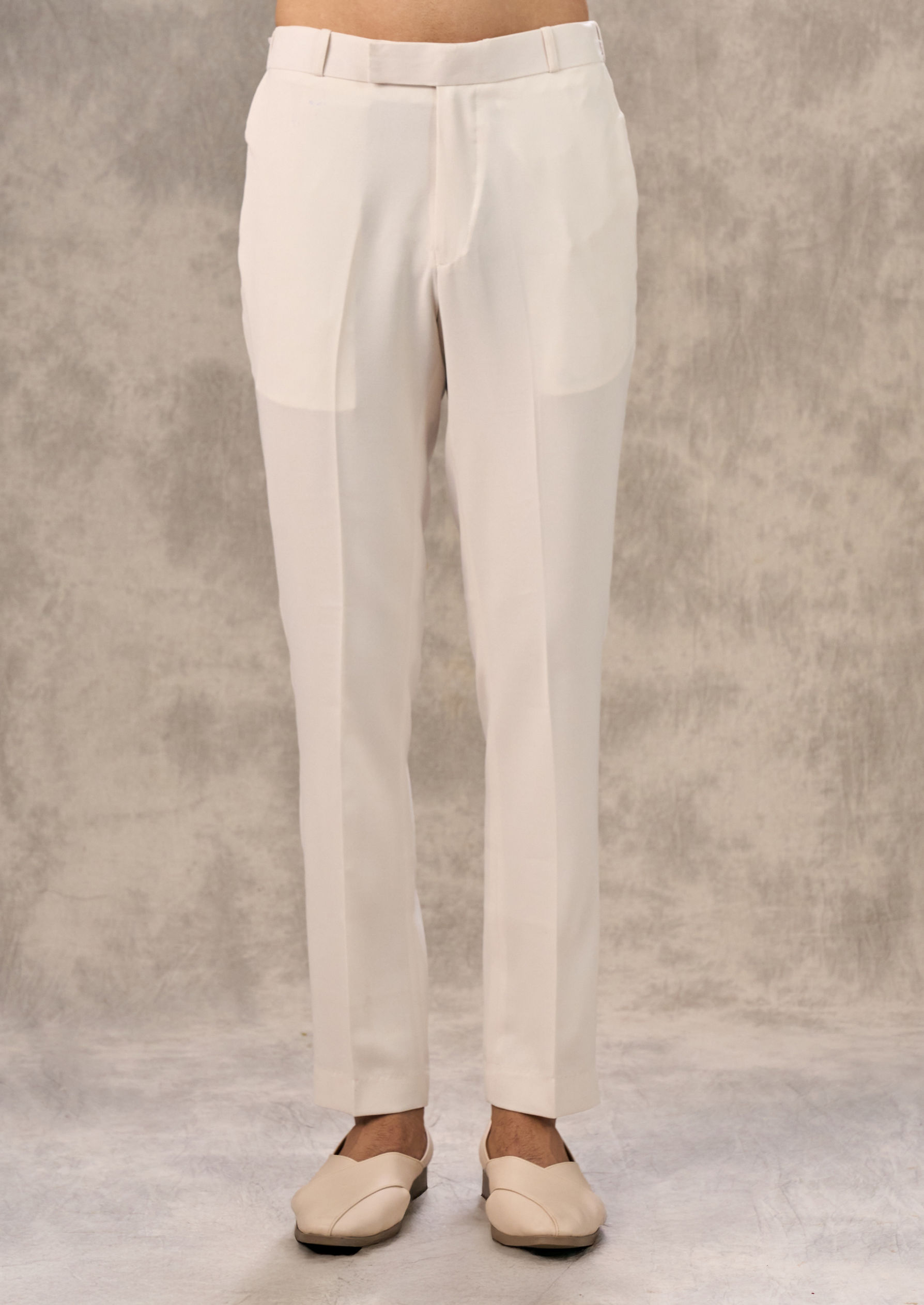 Twamev Men Cream Hue Elegance Kurta Pant