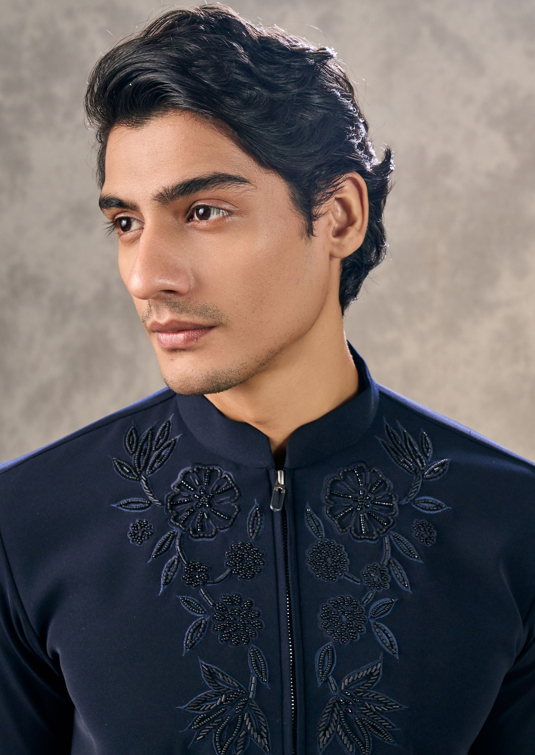 Twamev Men Dark Blue Elegance Kurta Pant