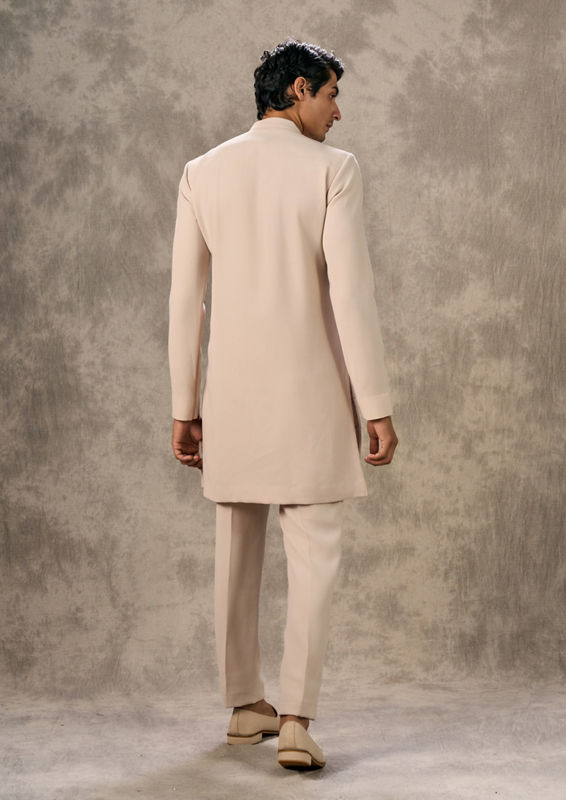 Twamev Men Beige Elegance Kurta Pant