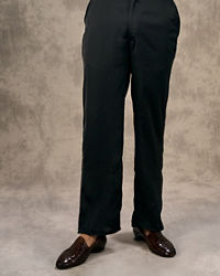 Twamev Men Black Satin Kurta Churidar