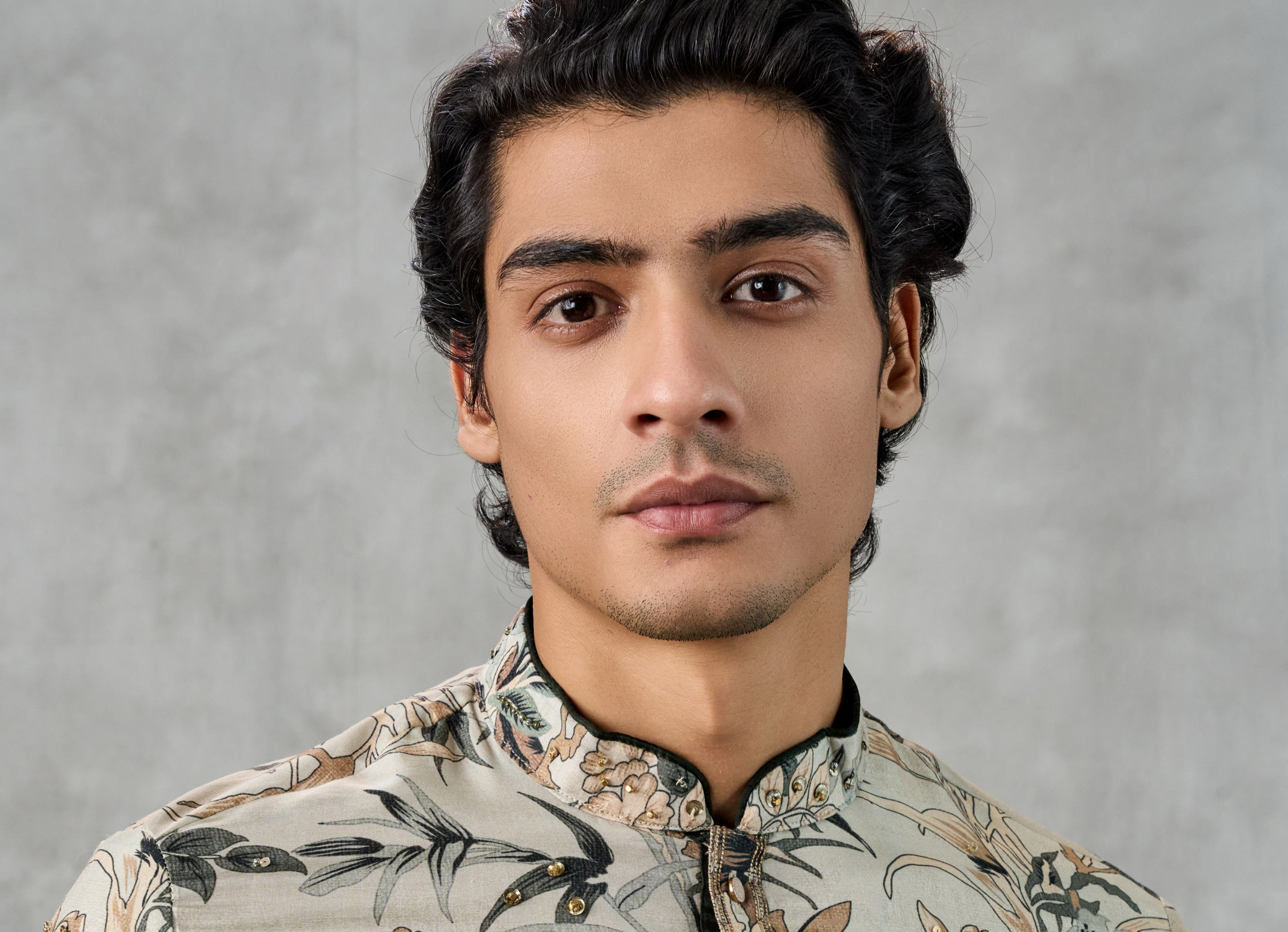 Twamev Men Pista Green Kurta Churidar Ensemble