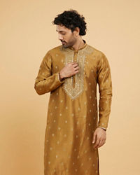 Twamev Men Emerald Elegance Kurta Pajama