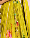 Mohey Women Gorgeous Lush Green Lehenga