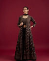 Wine Delight Chiffon Lehenga